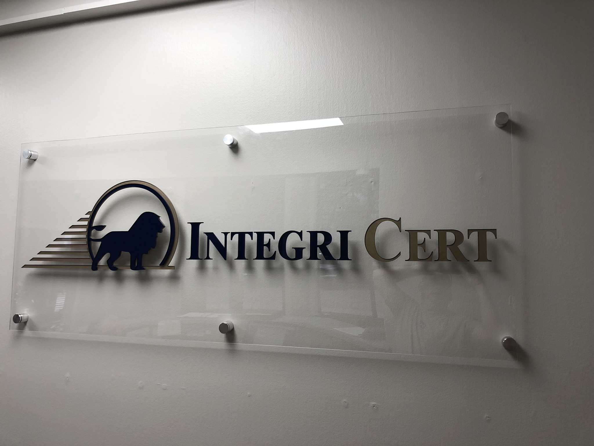 Interior Company Logo Signs