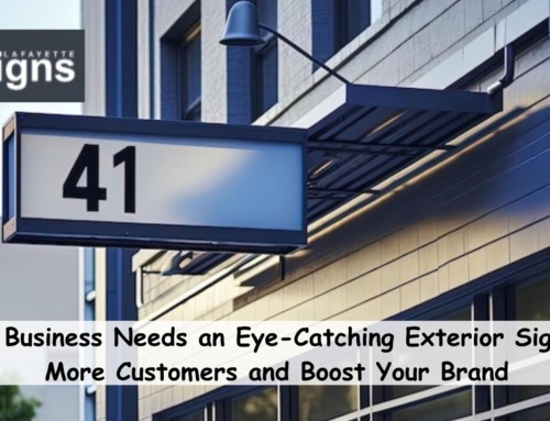 Why Your Business Needs an Eye-Catching Exterior Sign: Attract More Customers and Boost Your Brand