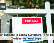 yard signs for business