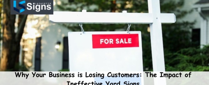 yard signs for business