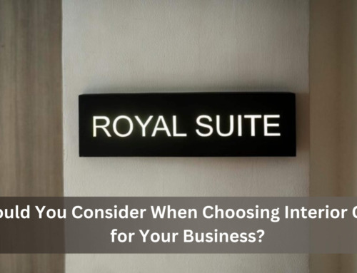 What Should You Consider When Choosing Interior Office Signs for Your Business?