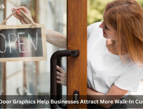 How Do Door Graphics Help Businesses Attract More Walk-In Customers?